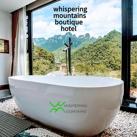 Whispering Mountains Boutique Hotel จางเจียเจี้ย ภายนอก รูปภาพ